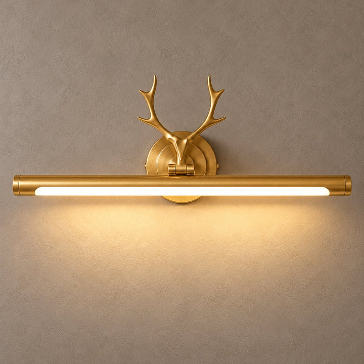 Modern Wall Sconce Lighting Wall Mounted Copper Body Acrylic Shade LED Dimmable Light Modes