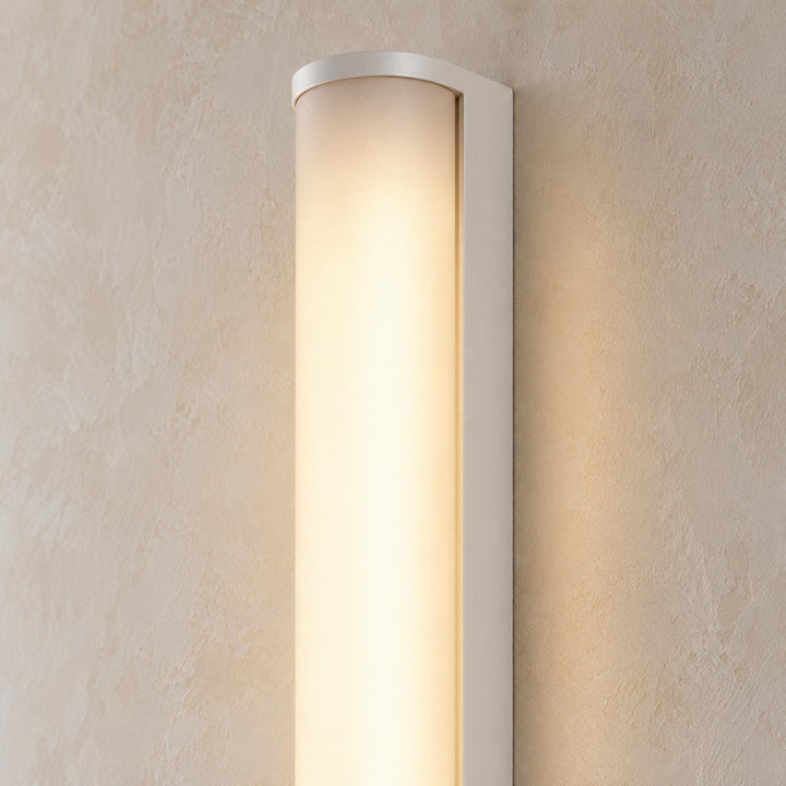 Minimalist Wall Light Wall Mounted Aluminum PC Diffuser LED Bathroom Sconce Lighting