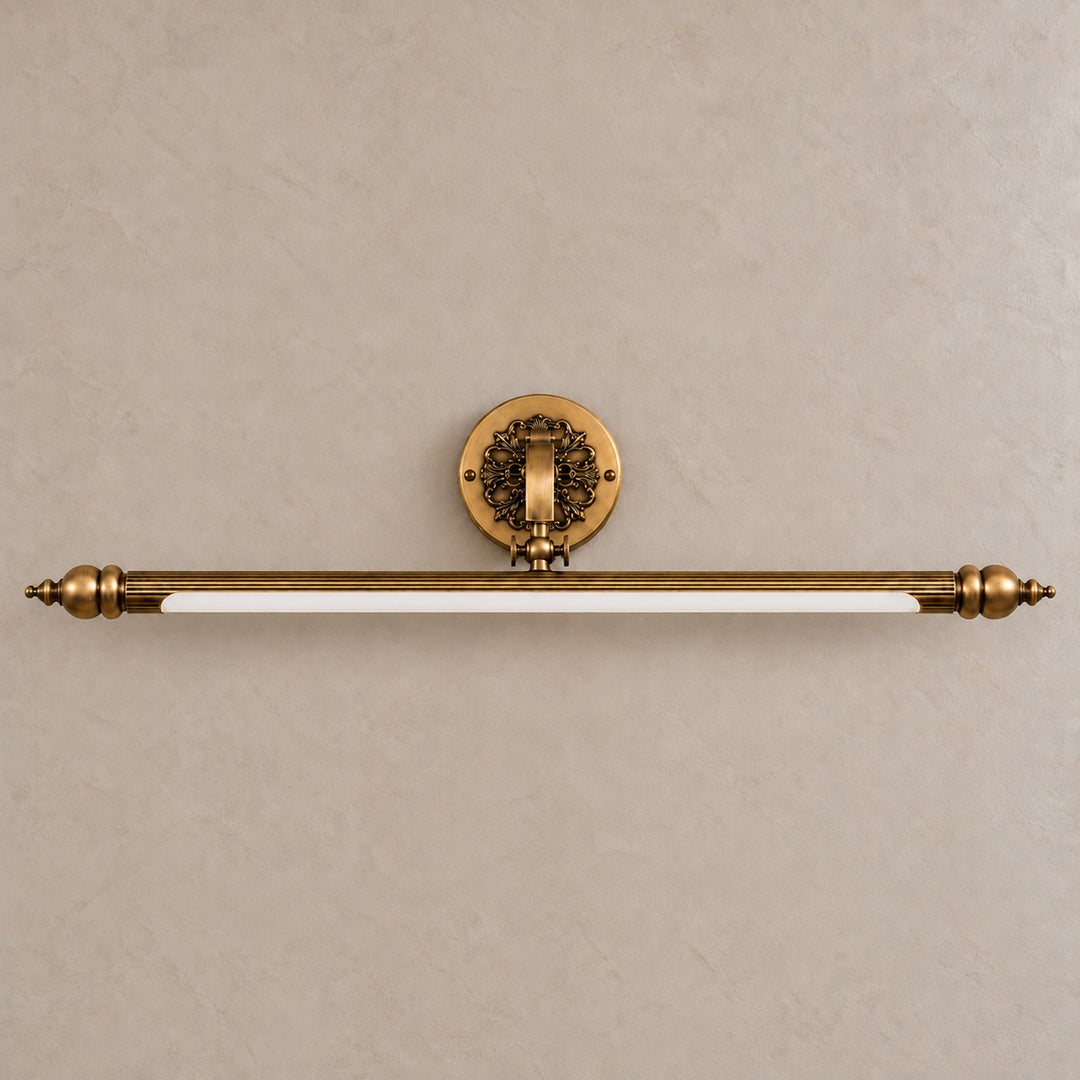 Retro Wall Sconce Lighting Wall Mounted Copper Metal Fixture for Bathroom Vanity Illumination