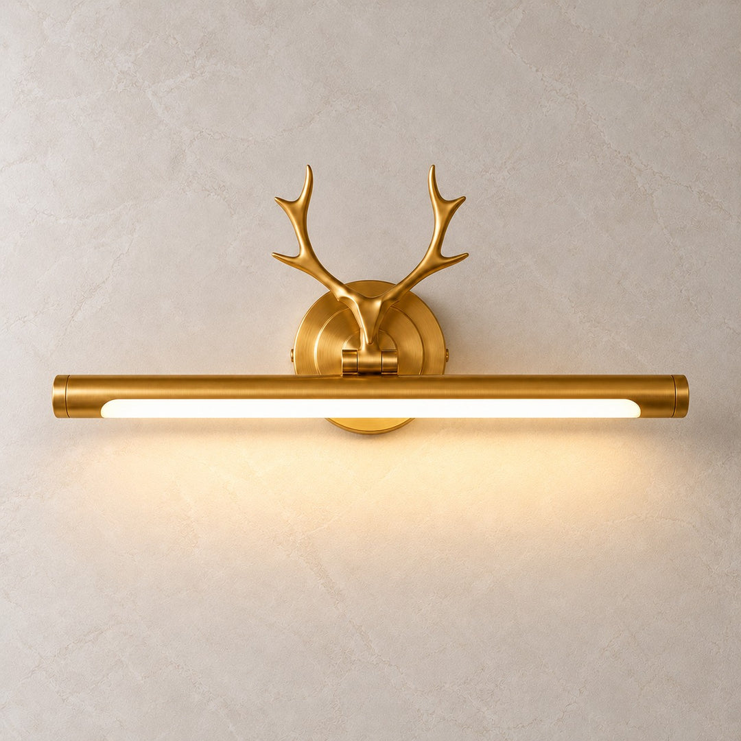 Modern Wall Sconce Lighting Wall Mounted Copper Body Acrylic Shade LED Dimmable Light Modes