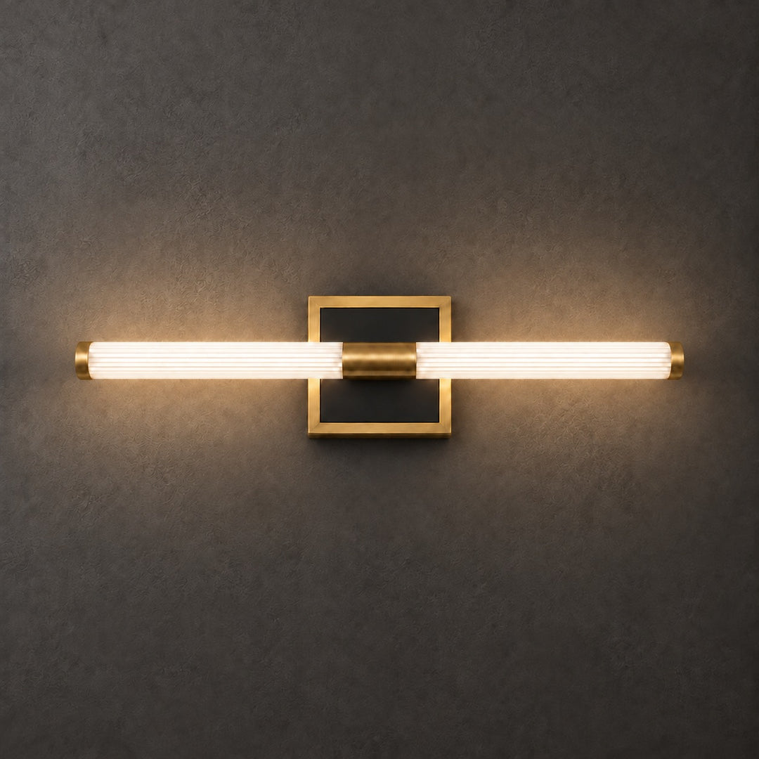 Contemporary Wall Light Wall Mounted Aluminum Iron Acrylic Linear Design Dimmable for Indoor Use