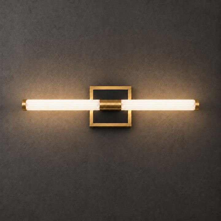 Contemporary Wall Light Wall Mounted Aluminum Iron Acrylic Linear Design Dimmable for Indoor Use