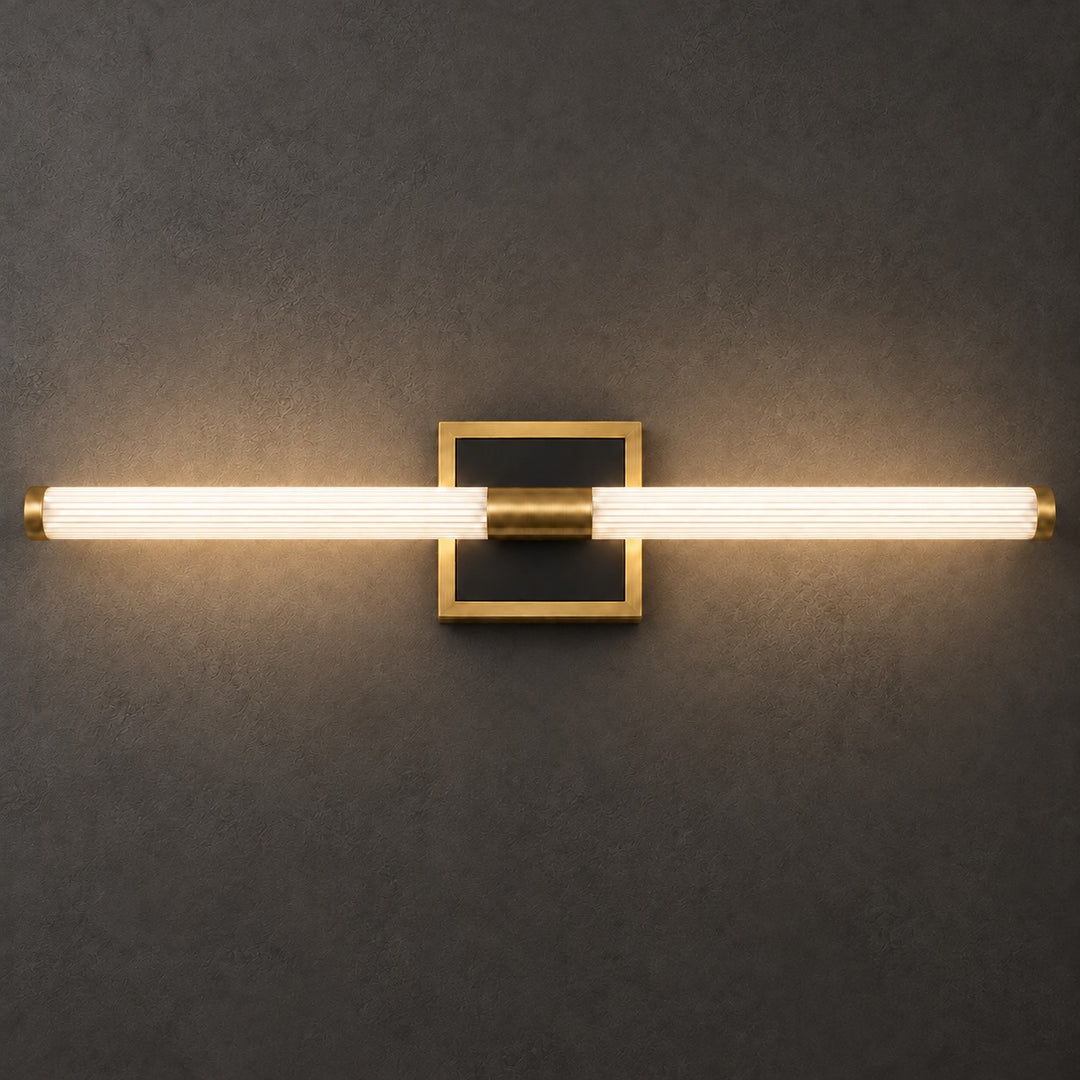 Contemporary Wall Light Wall Mounted Aluminum Iron Acrylic Linear Design Dimmable for Indoor Use