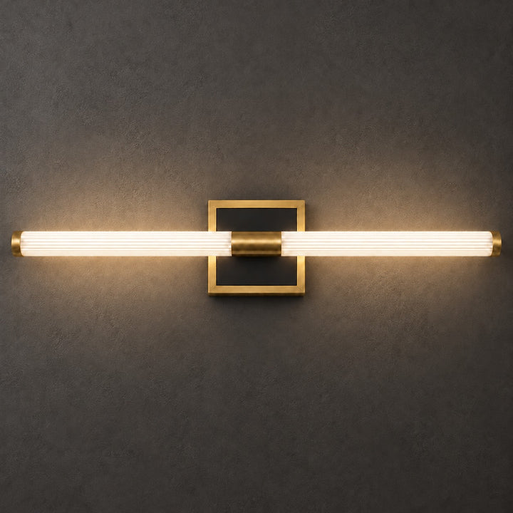Contemporary Wall Light Wall Mounted Aluminum Iron Acrylic Linear Design Dimmable for Indoor Use