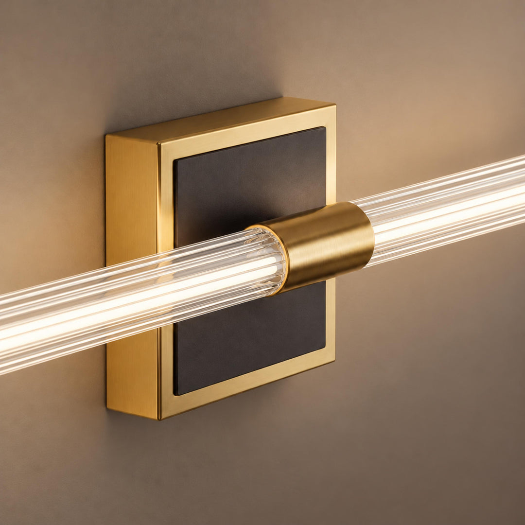 Contemporary Wall Light Wall Mounted Aluminum Iron Acrylic Linear Design Dimmable for Indoor Use