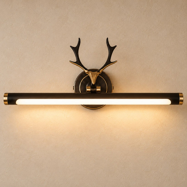 Modern Wall Sconce Lighting Wall Mounted Copper Body Acrylic Shade LED Dimmable Light Modes