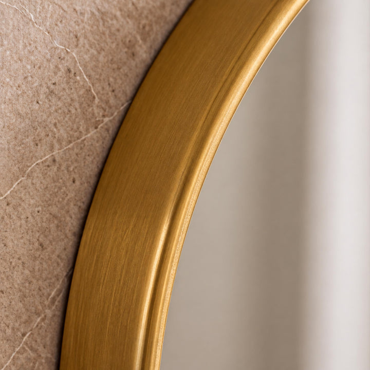 Modern Wall Mounted Makeup Mirror Double Sided Stainless Steel with 360° Rotation and Magnifying Feature
