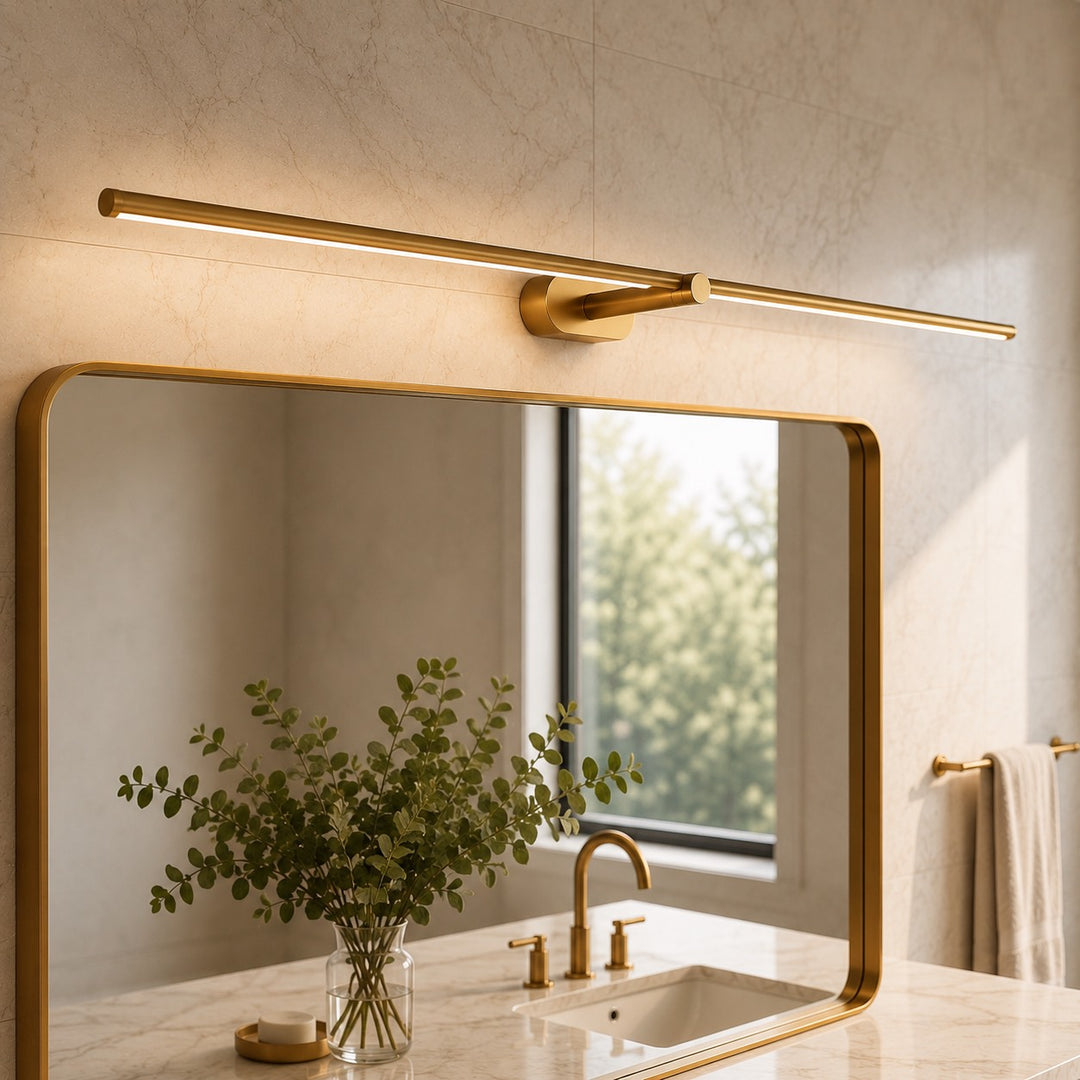 Modern Minimalist Wall Sconce Light Hardwired Metal LED Adjustable Fixture for Contemporary Spaces