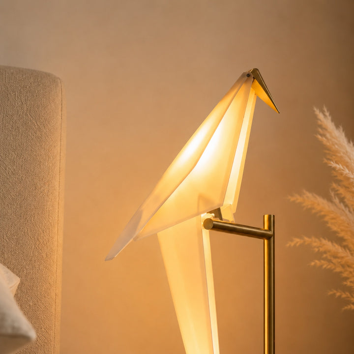 Modern Table Lamp Adjustable Metal Base LED Light for Bedroom and Living Room