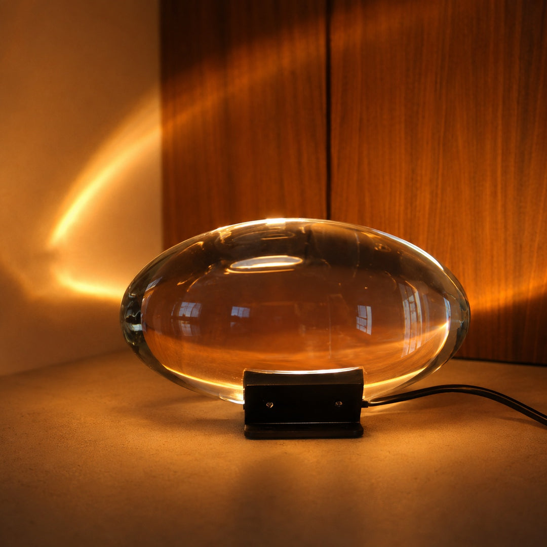 Modern Table Lamp with Adjustable Shade Metal Base LED Lighting for Bedroom or Living Room