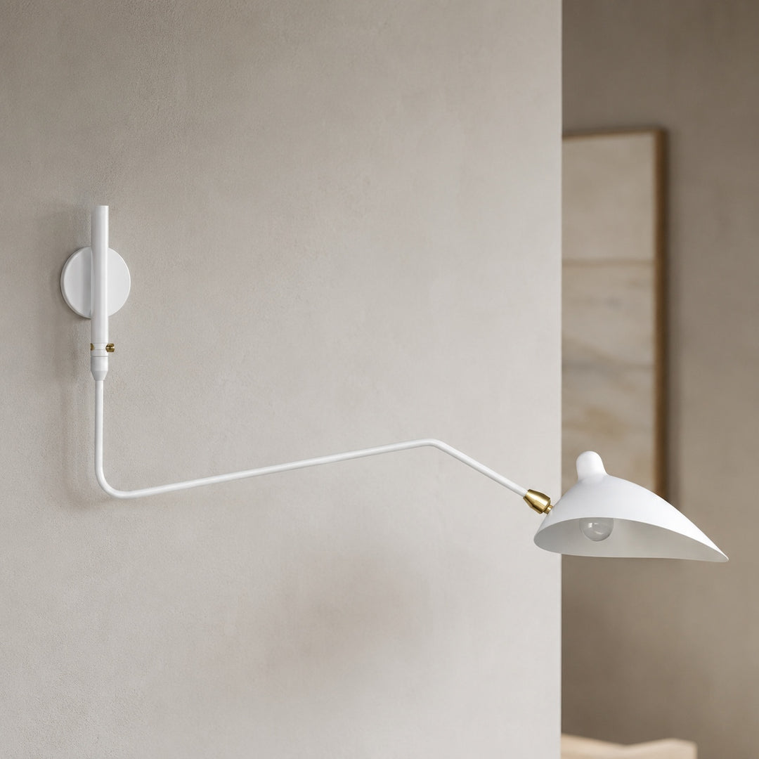 Modern Multi-Arm Wall Sconce Adjustable Metal LED Lighting for Indoor Wall Lights