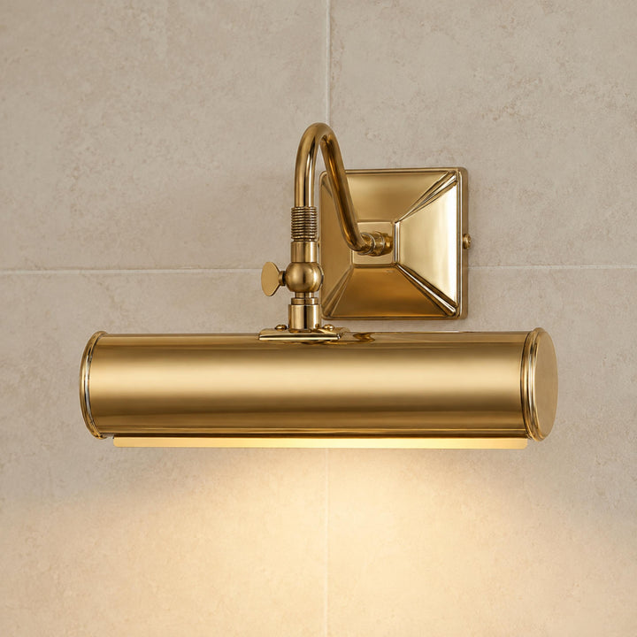 Modern Brass Wall Light Adjustable Arm LED Wall Mounted Sconce for Indoor Lighting