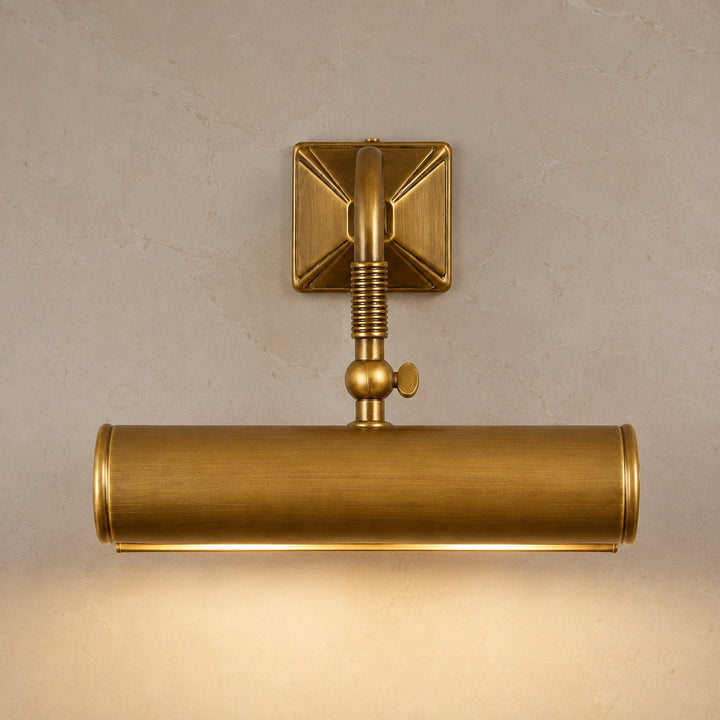 Modern Brass Wall Light Adjustable Arm LED Wall Mounted Sconce for Indoor Lighting