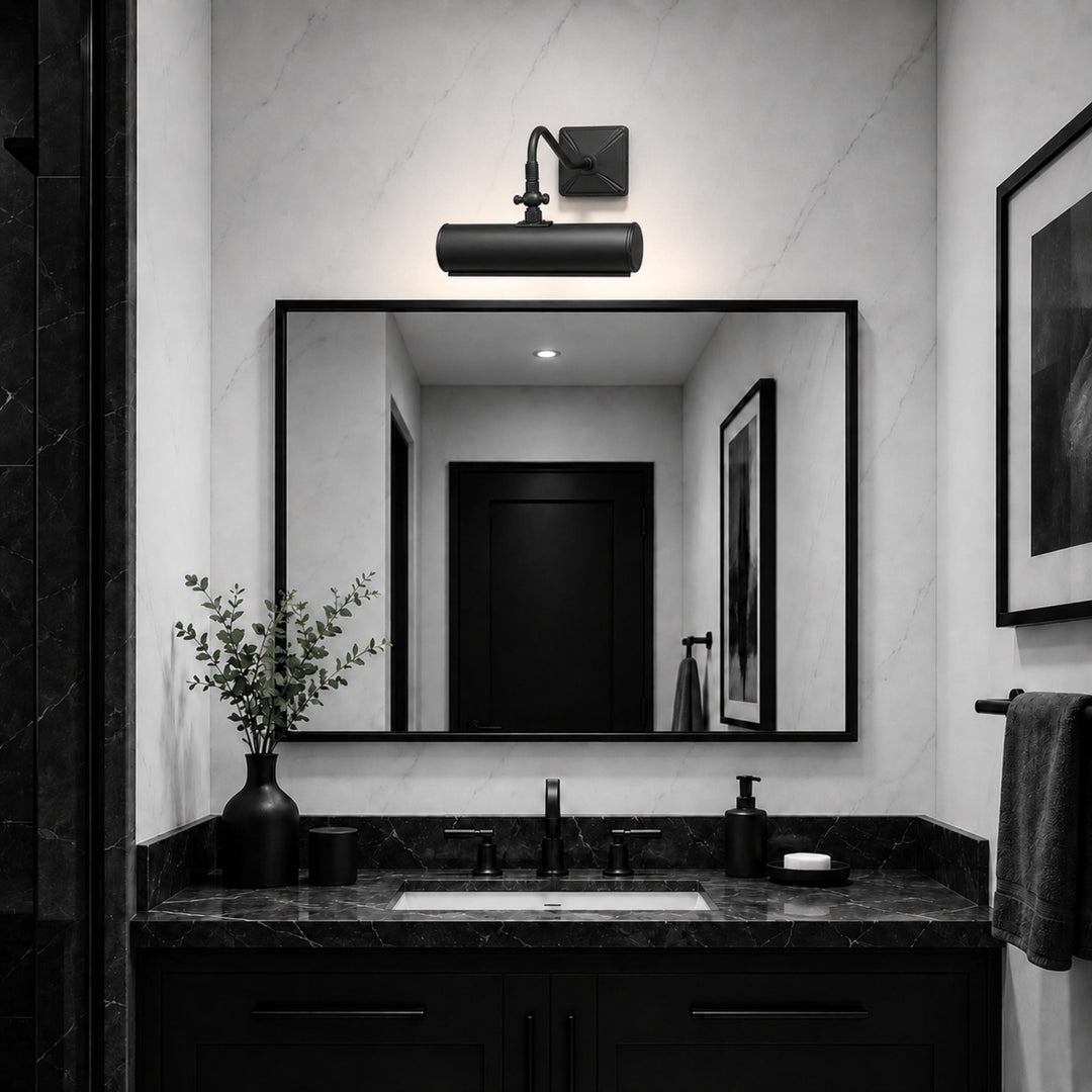 Modern Brass Wall Light Adjustable Arm LED Wall Mounted Sconce for Indoor Lighting