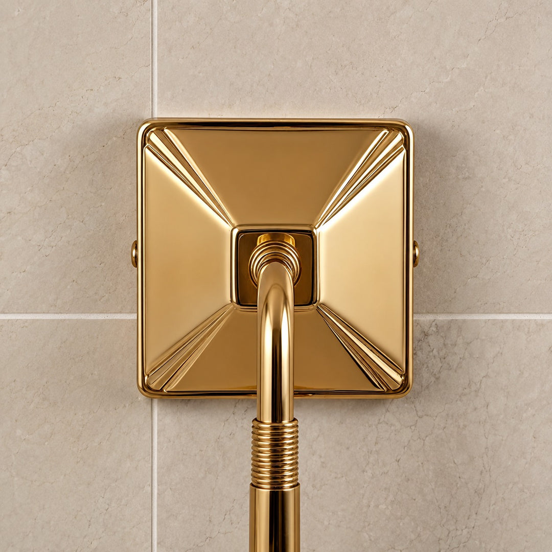 Modern Brass Wall Light Adjustable Arm LED Wall Mounted Sconce for Indoor Lighting