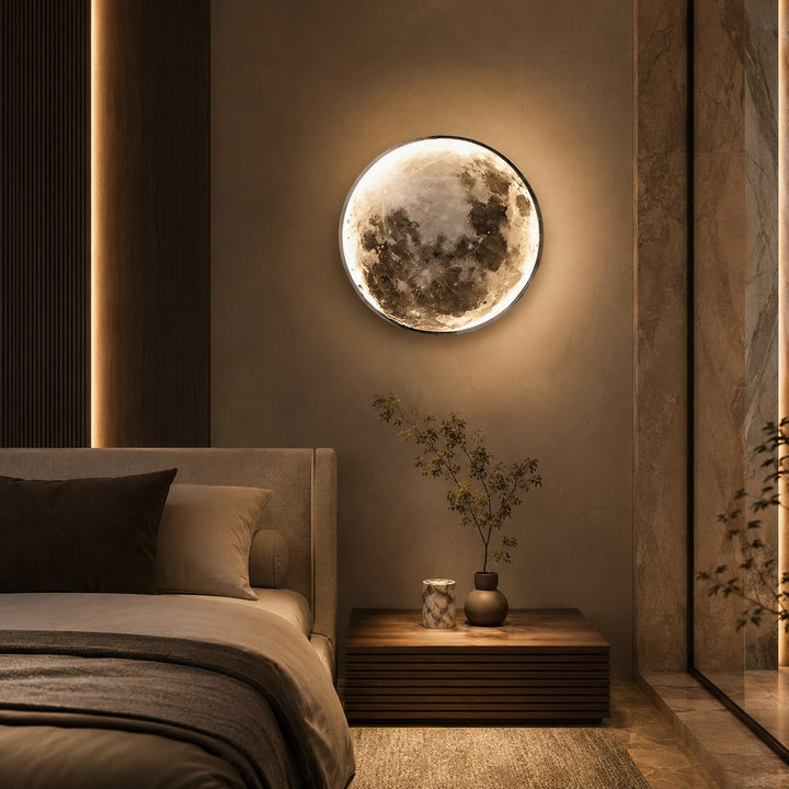 Modern Wall Light Sconce Adjustable Iron Frame Acrylic Shade Dimmable Three-Color LED