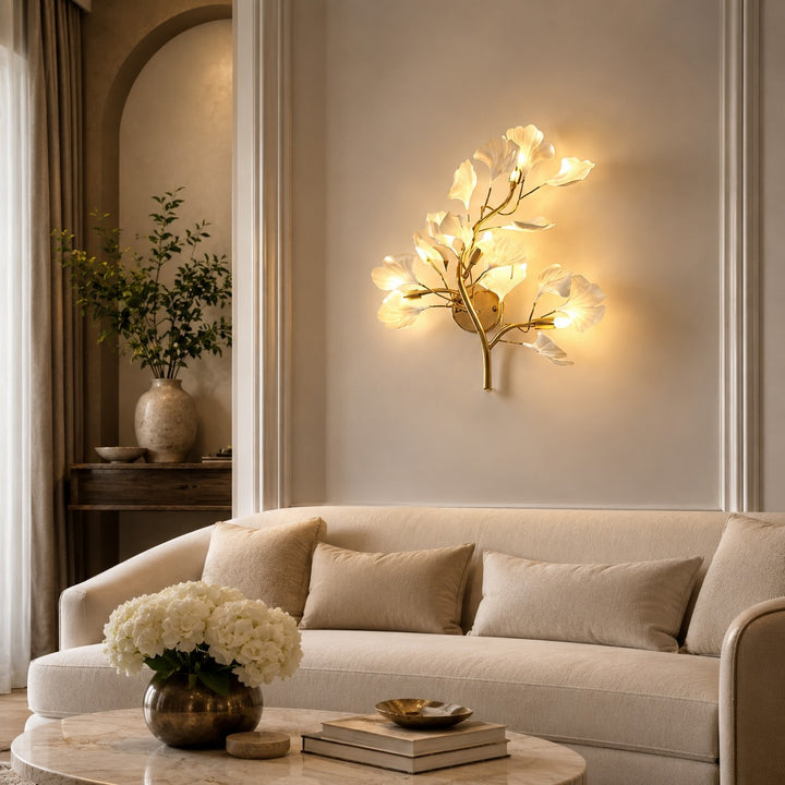Modern Wall Light Wall Mounted Iron and Acrylic LED Sconce Light Adjustable Color Temperature