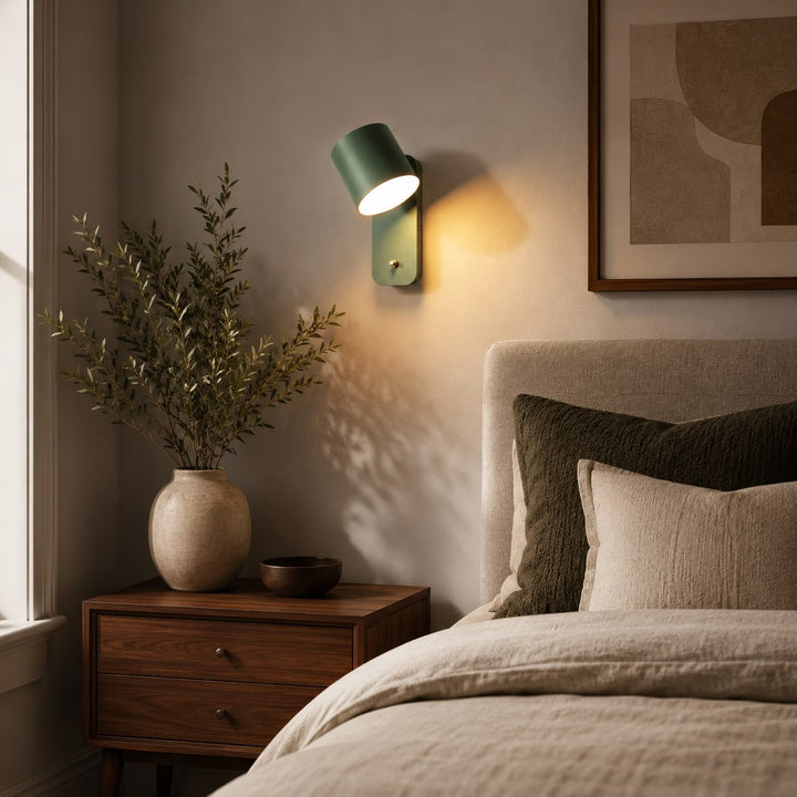 Modern Adjustable Wall Sconce Light Metal LED Wall Lamp for Living Room and Bedroom