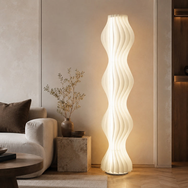 Modern Nordic Floor Lamp Adjustable LED Iron 69in Height for Living Room Bedroom