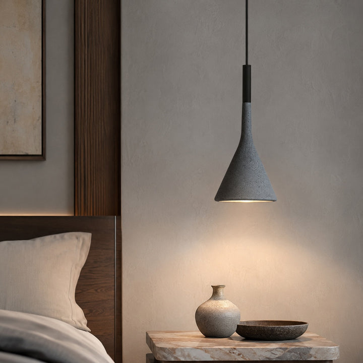 Nordic Minimalist Pendant Lamp Hanging Metal Alloy LED Light Adjustable for Kitchen Island