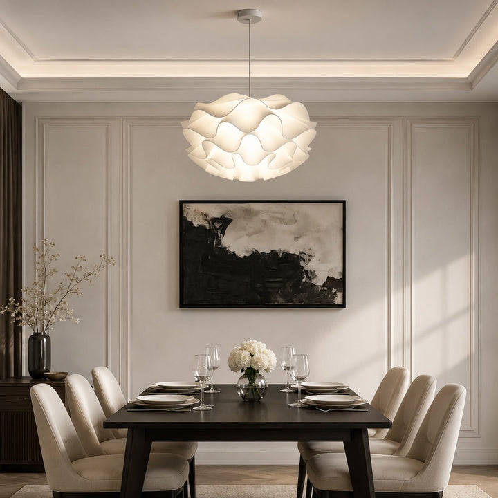 Modern Nordic Pendant Light Adjustable Hanging Acrylic LED Dimmable Fixture for Kitchen Island