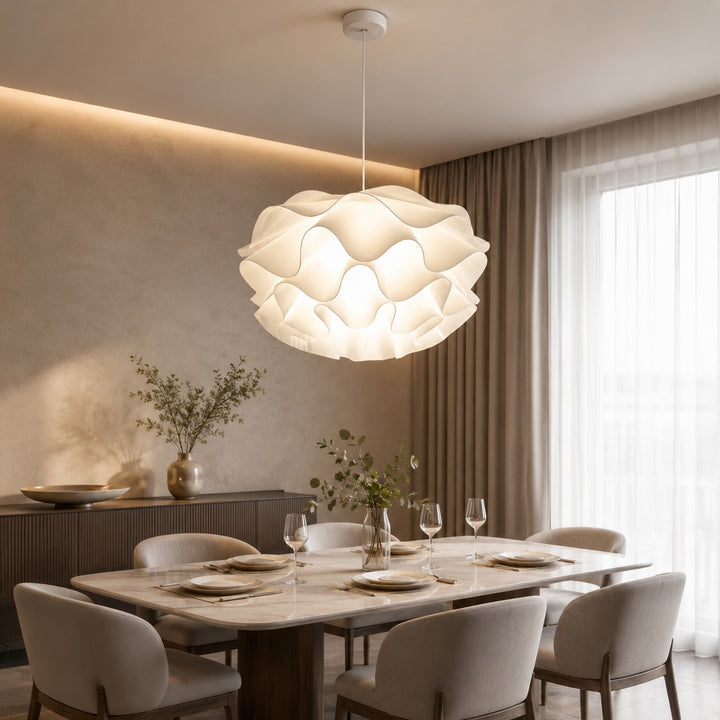 Modern Nordic Pendant Light Adjustable Hanging Acrylic LED Dimmable Fixture for Kitchen Island