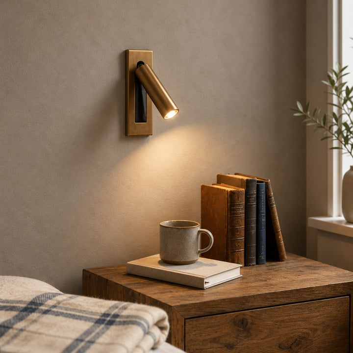 Modern Wall Sconce LED Light Fixture Wall Mounted Metal with Adjustable Brightness