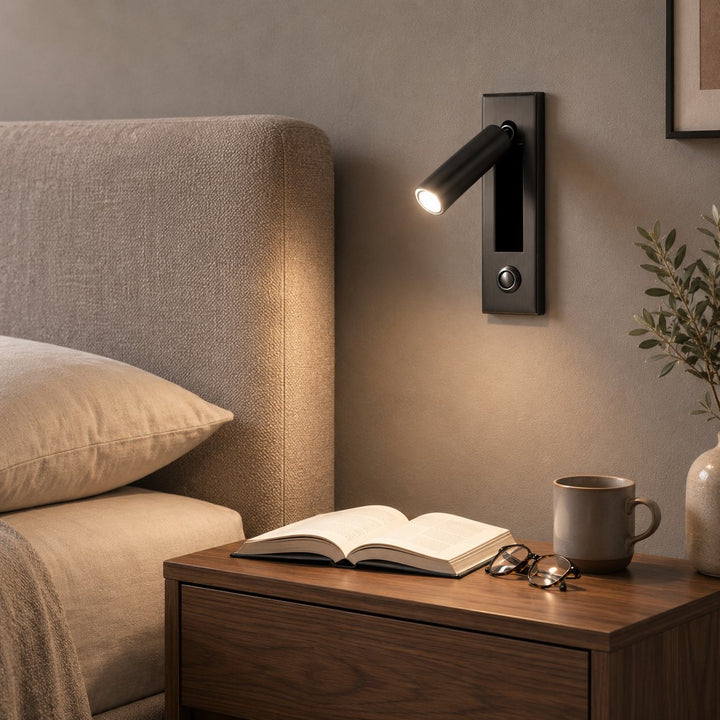 Modern Wall Sconce LED Light Fixture Wall Mounted Metal with Adjustable Brightness