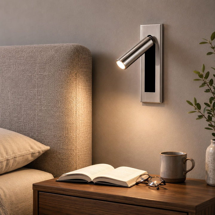Modern Wall Sconce LED Light Fixture Wall Mounted Metal with Adjustable Brightness