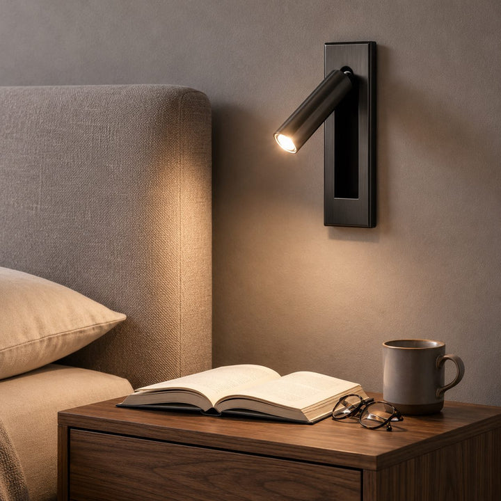 Modern Wall Sconce LED Light Fixture Wall Mounted Metal with Adjustable Brightness