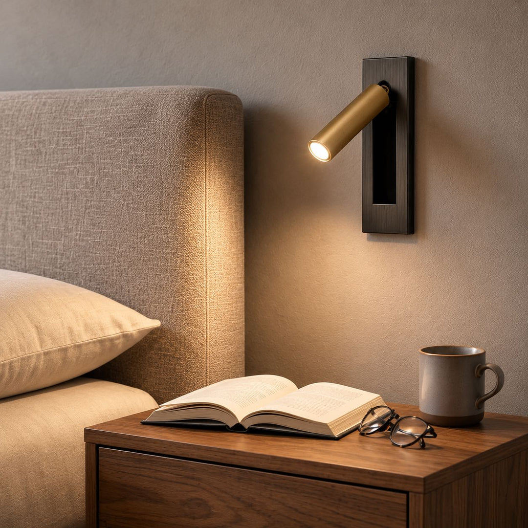 Modern Wall Sconce LED Light Fixture Wall Mounted Metal with Adjustable Brightness