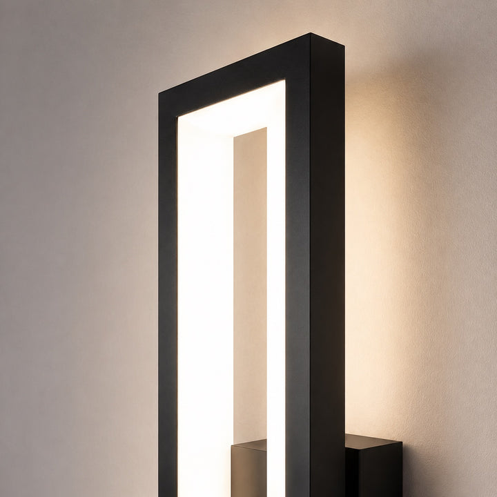Modern Adjustable Wall Sconce Lighting Iron Wall Lamp with Acrylic Shade and LED Technology