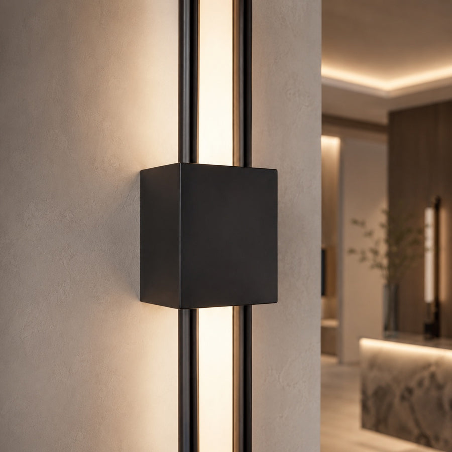 Modern Nordic Wall Light Wall Mounted Iron Adjustable Warm White LED for Home Illumination in the detail