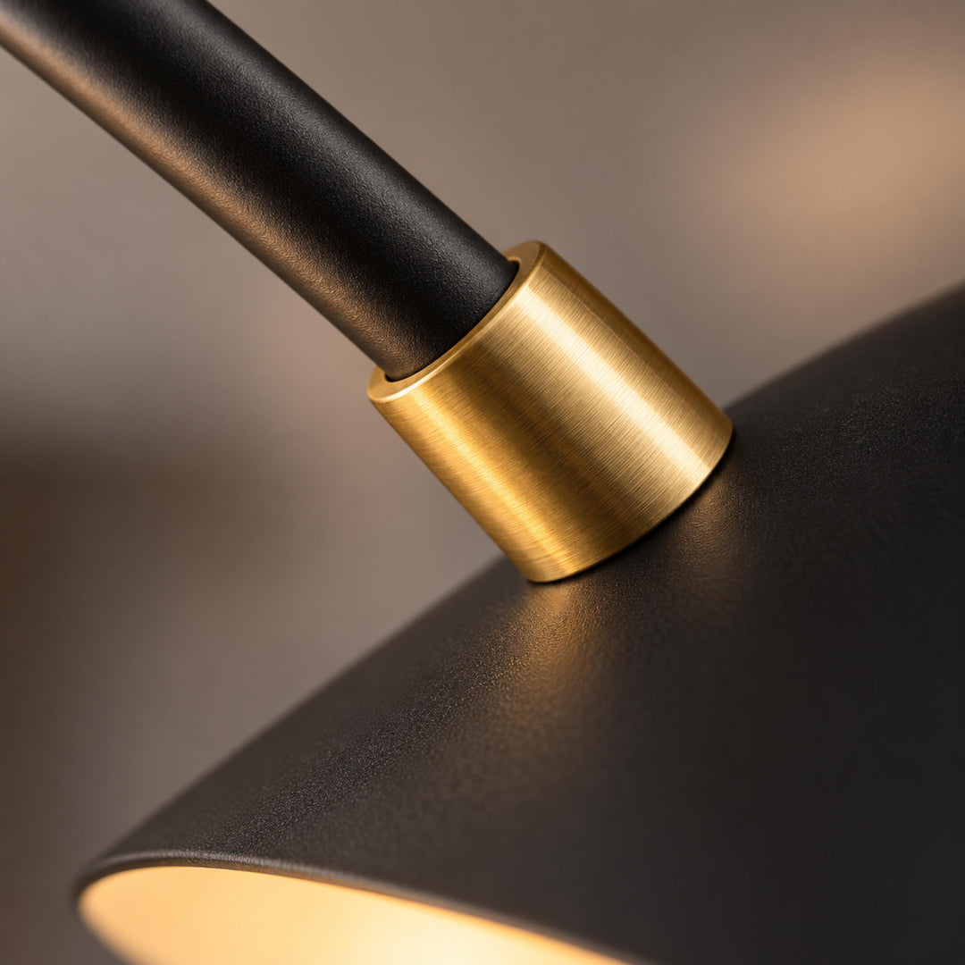 Modern Multi-Arm Ceiling Light Adjustable Metal Fixture with LED Technology