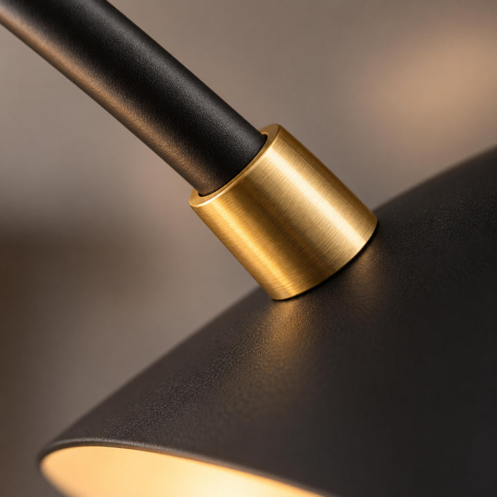 Modern Multi-Arm Ceiling Light Adjustable Metal Fixture with LED Technology