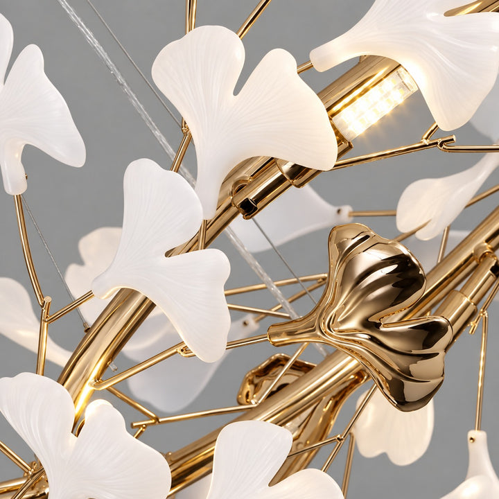 Modern Flush Mount Ceiling Light with Glass Shade and LED 800 Lumens for Contemporary Spaces
