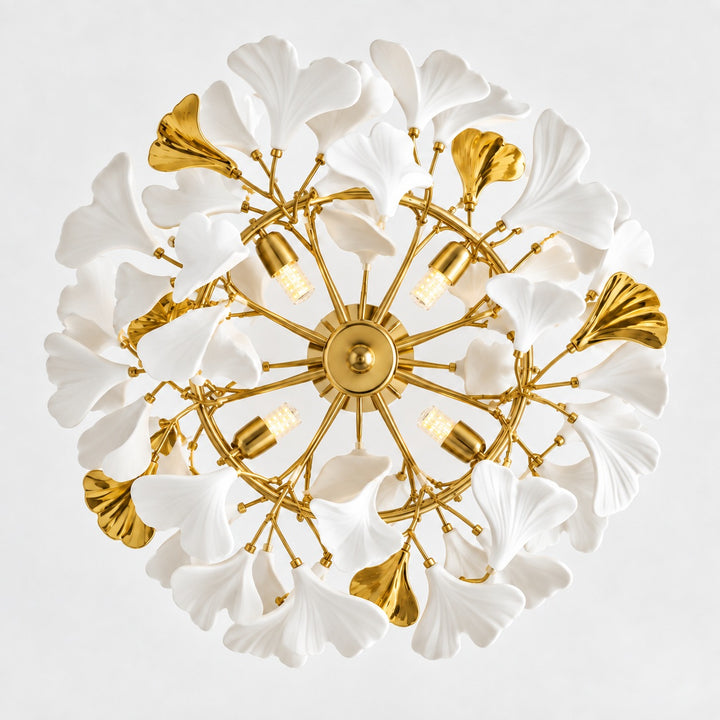 Modern Flush Mount Ceiling Light with Glass Shade and LED 800 Lumens for Contemporary Spaces