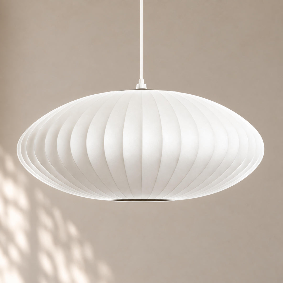 Modern Glass Pendant Lighting Adjustable LED Fixture for Kitchen Island