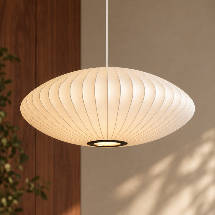 Modern Glass Pendant Lighting Adjustable LED Fixture for Kitchen Island