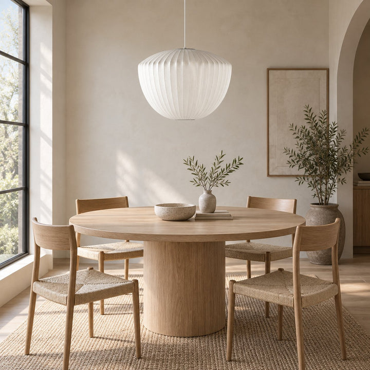 Modern Glass Pendant Lighting Adjustable LED Fixture for Kitchen Island