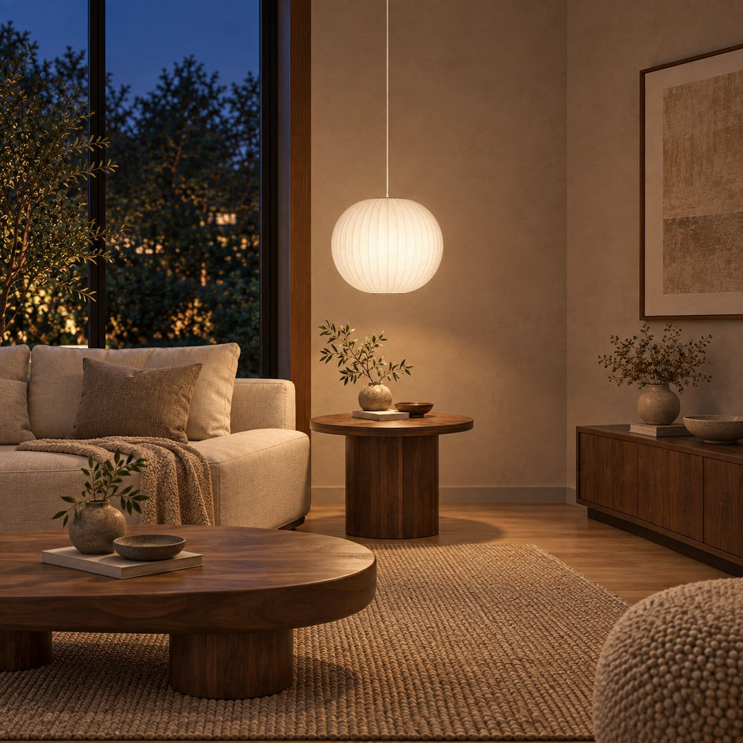 Modern Glass Pendant Lighting Adjustable LED Fixture for Kitchen Island