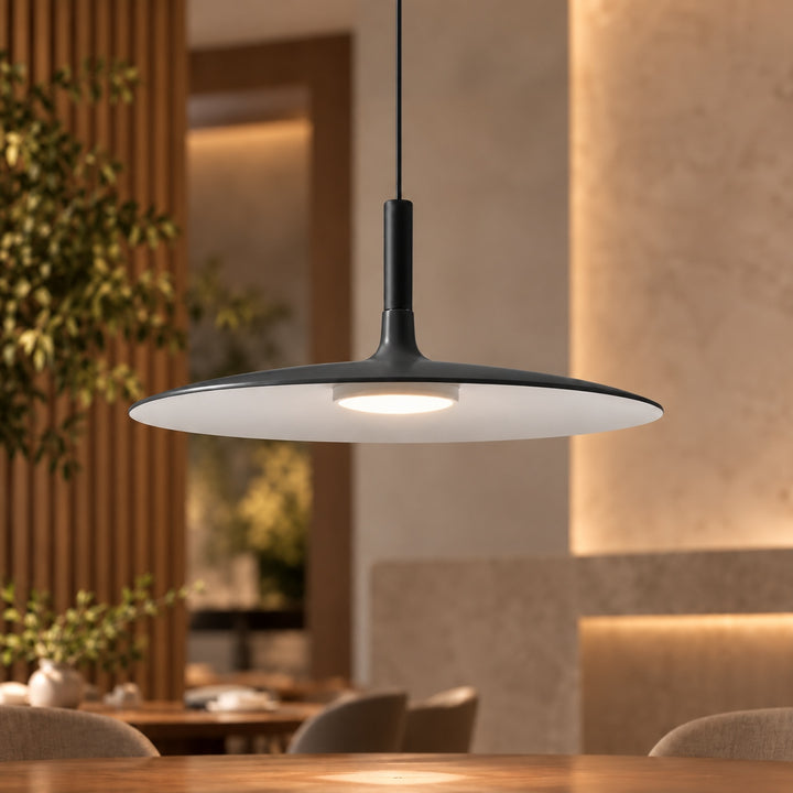 Modern Concrete Pendant Light Adjustable Hanging Fixture LED Compatible for Kitchen Pendant Lighting