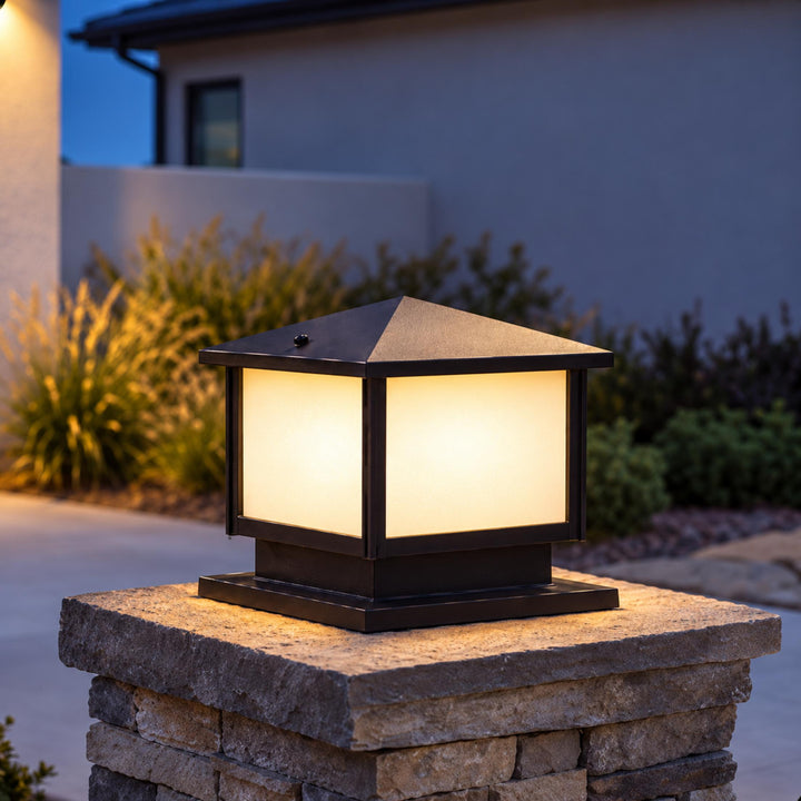 Modern Solar Lights Outdoor Wall Mounted Aluminum with IP54 Waterproof Rating and Adjustable LED