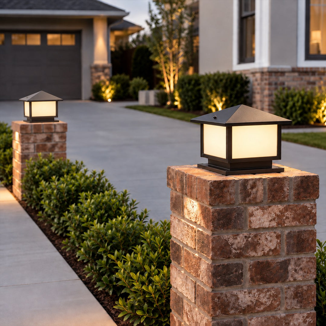 Modern Solar Lights Outdoor Wall Mounted Aluminum with IP54 Waterproof Rating and Adjustable LED