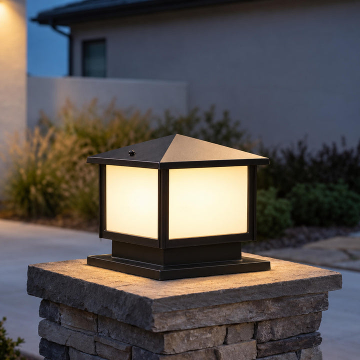 Modern Solar Lights Outdoor Wall Mounted Aluminum with IP54 Waterproof Rating and Adjustable LED
