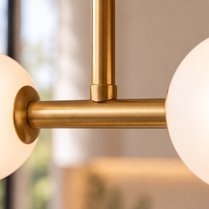 Modern Glass Pendant Light Cluster Hanging Adjustable with G9 LED Bulbs for Kitchen Island