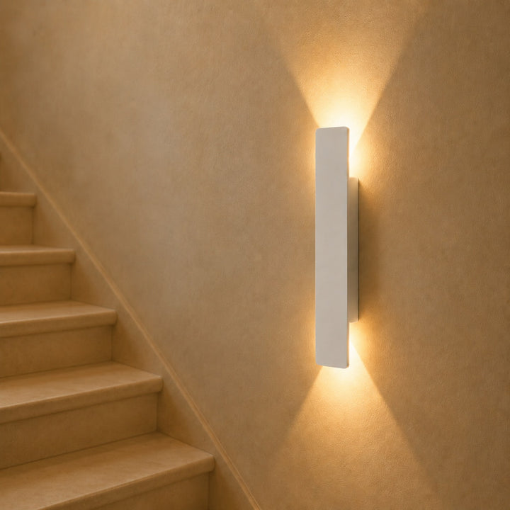 Modern Outdoor Wall Light Wall Mounted Aluminum 18W LED IP65 Weather Resistant for Exterior Use