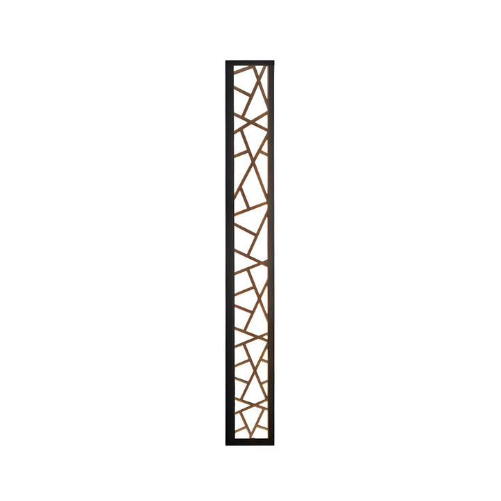 Contemporary Wall Light Surface Mounted Black Iron LED Waterproof Fixture for Outdoor Use 10