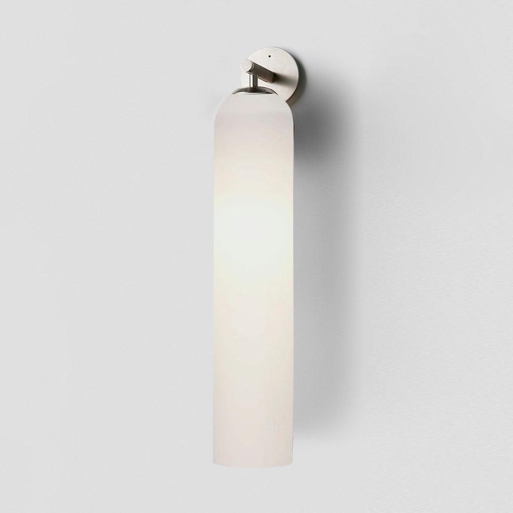 Contemporary Wall Sconce Art Glass Fixture Wall Mounted Metal Base Dimmable Lighting 10
