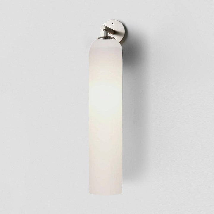 Contemporary Wall Sconce Art Glass Fixture Wall Mounted Metal Base Dimmable Lighting 10